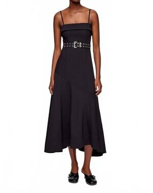 ganni dalton dress green | Dresses | Ganni Crepe Wrap Nwt Xs Collection: SAHARA